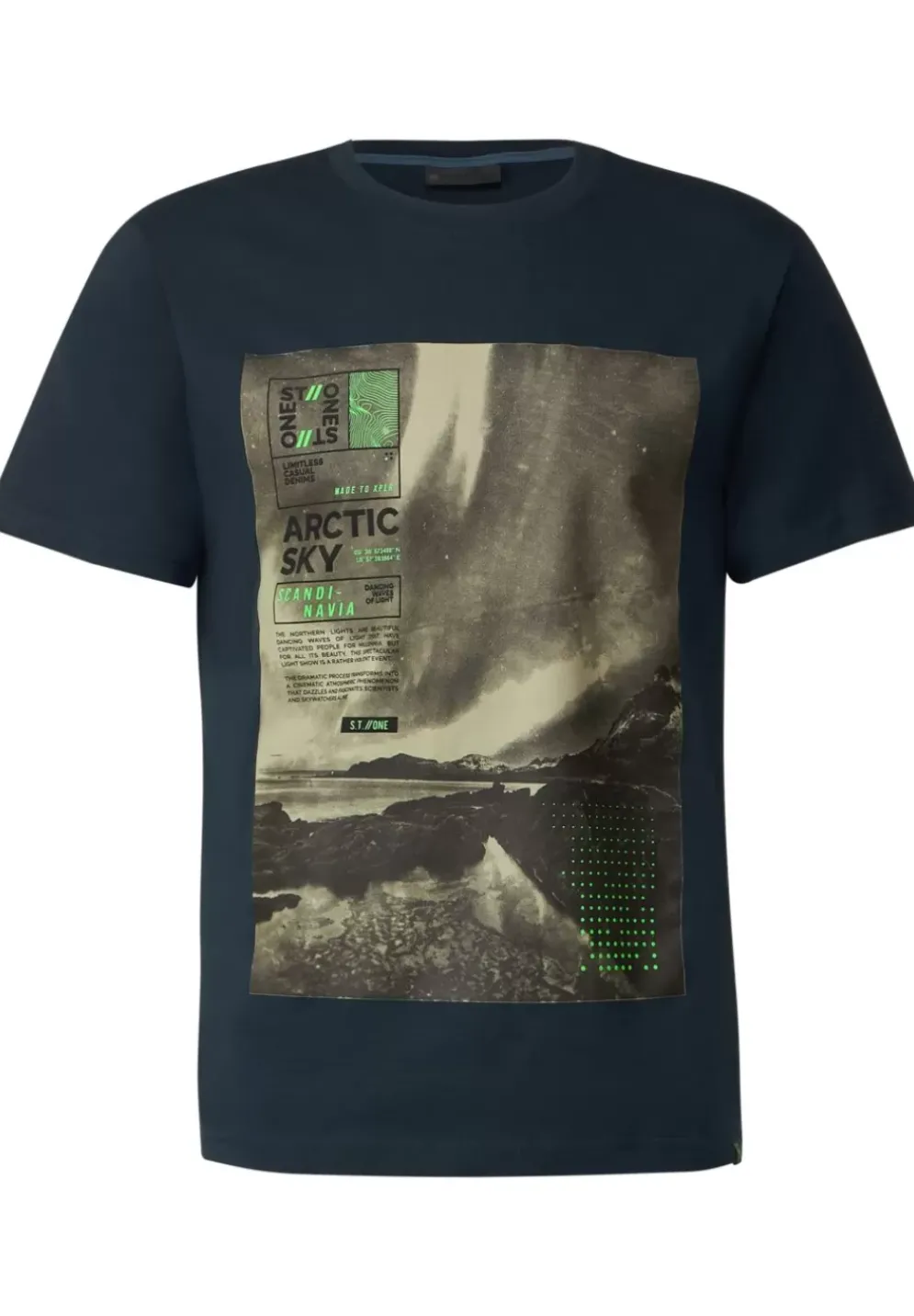 Arctic Sky Foto T-Shirt