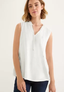 Armellose Bluse Mit Ruschen