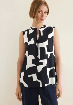 Armellose Printbluse