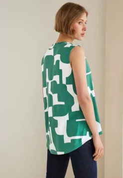 Armellose Printbluse