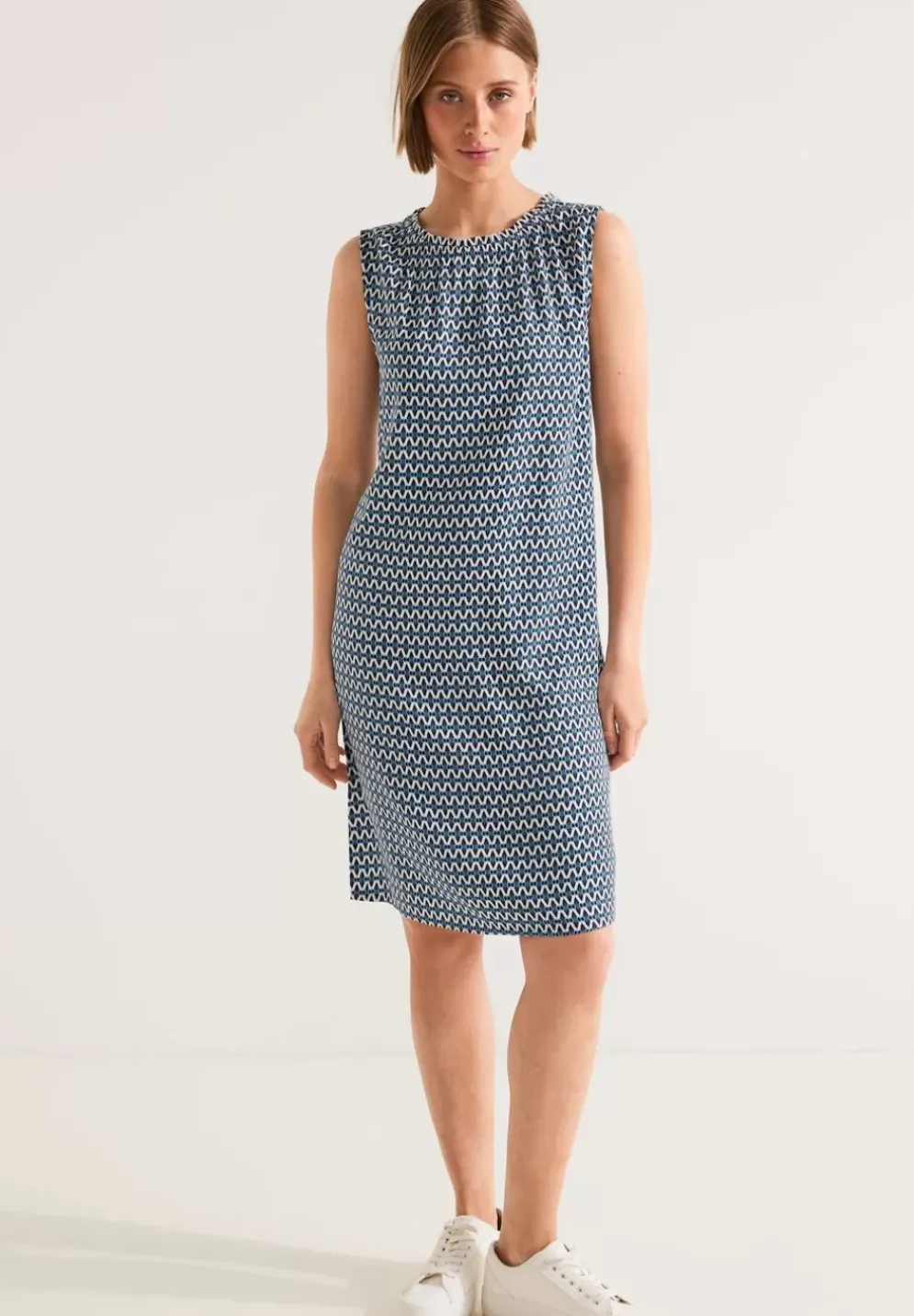 Armelloses Kleid Mit Print