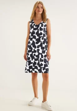 Armelloses Kleid Mit Print