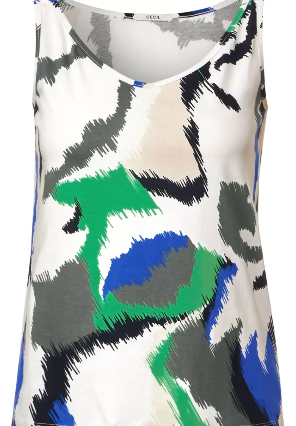 Armelloses Printtop