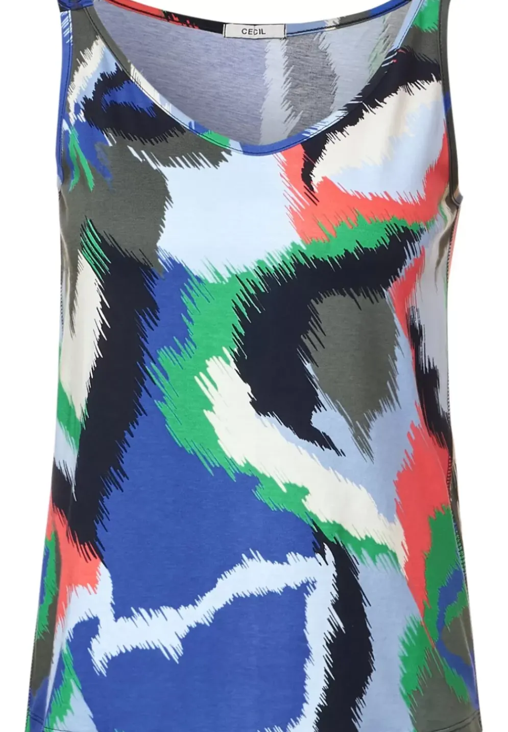 Armelloses Printtop