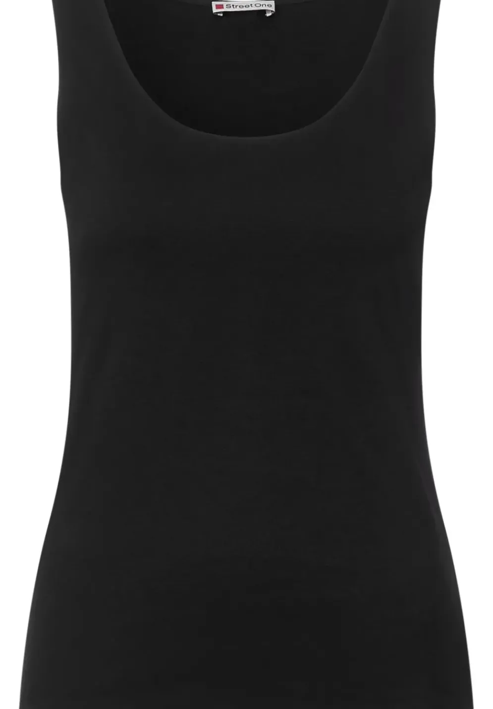 Armelloses Shirt In Unifarbe
