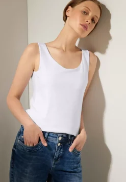 Armelloses Shirt In Unifarbe