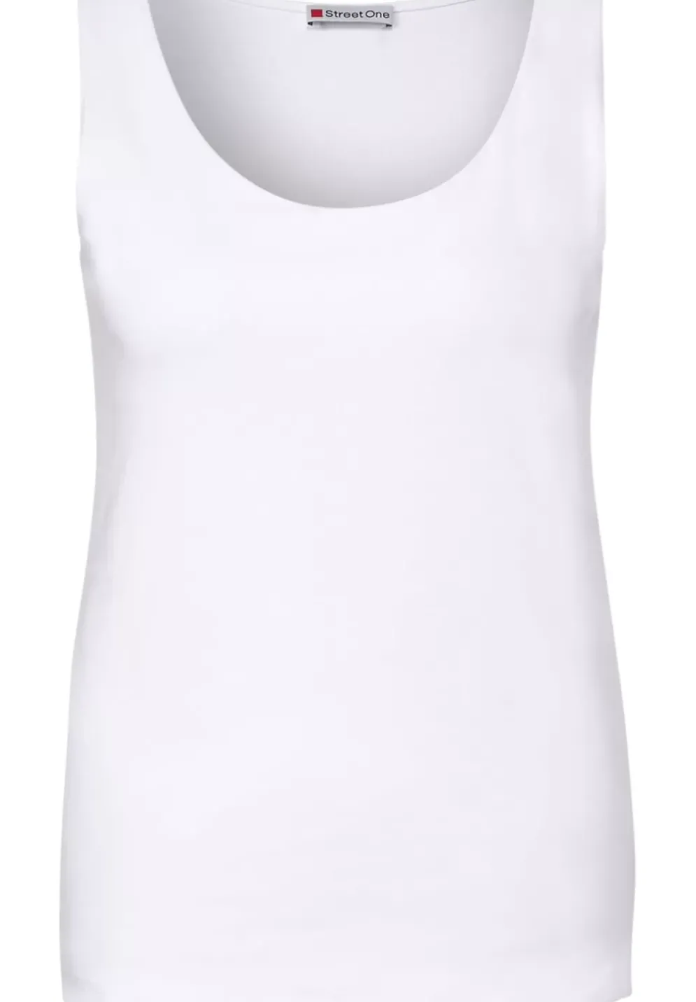 Armelloses Shirt In Unifarbe