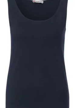 Armelloses Shirt In Unifarbe