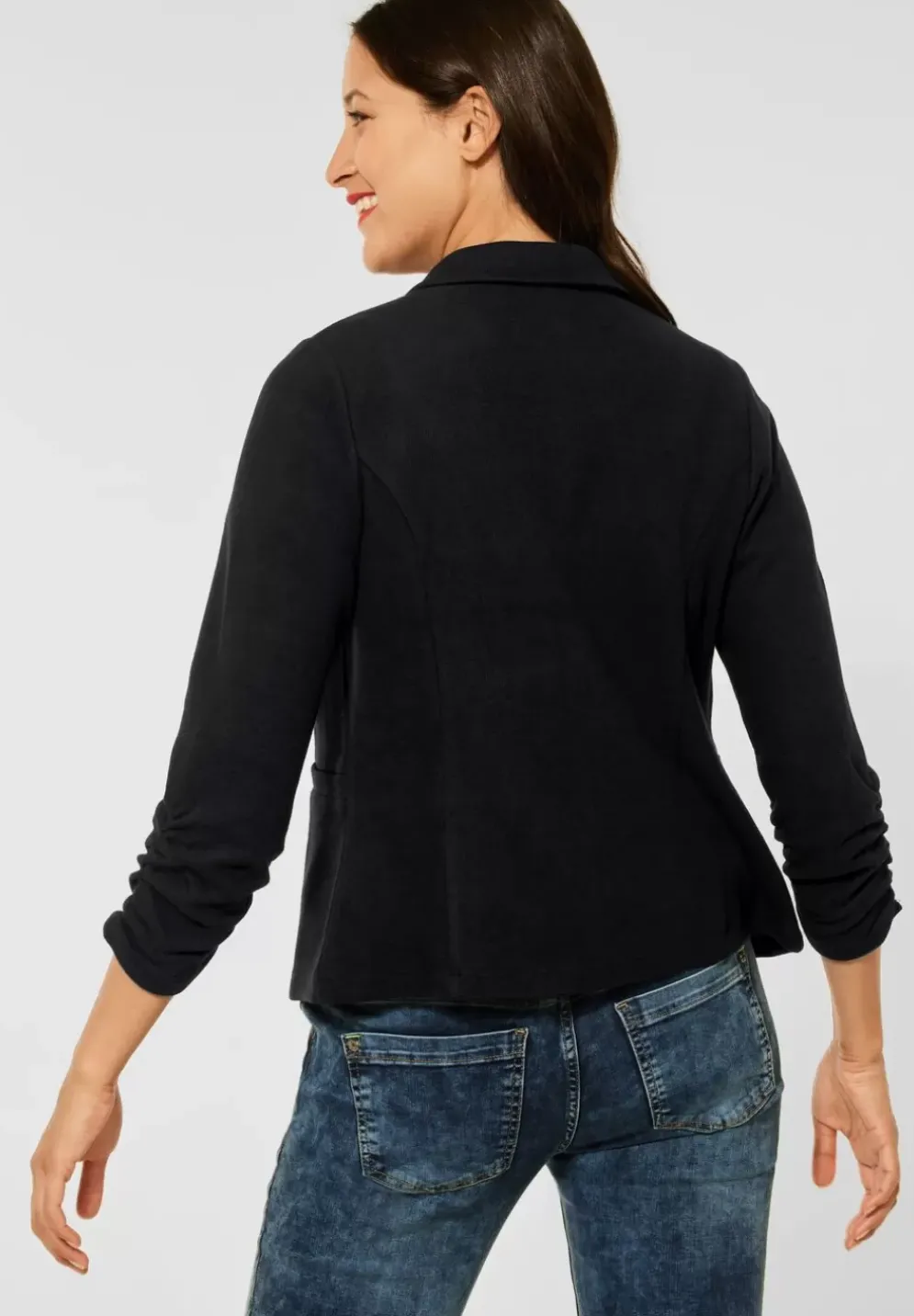 Basic Blazer In Unifarbe