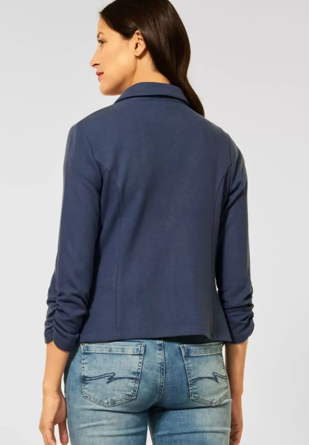 Basic Blazer In Unifarbe