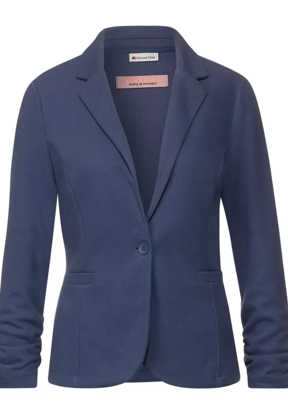 Basic Blazer In Unifarbe