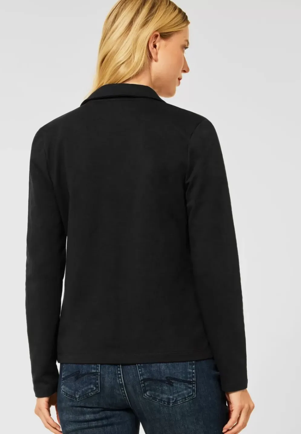 Basic Blazer In Unifarbe