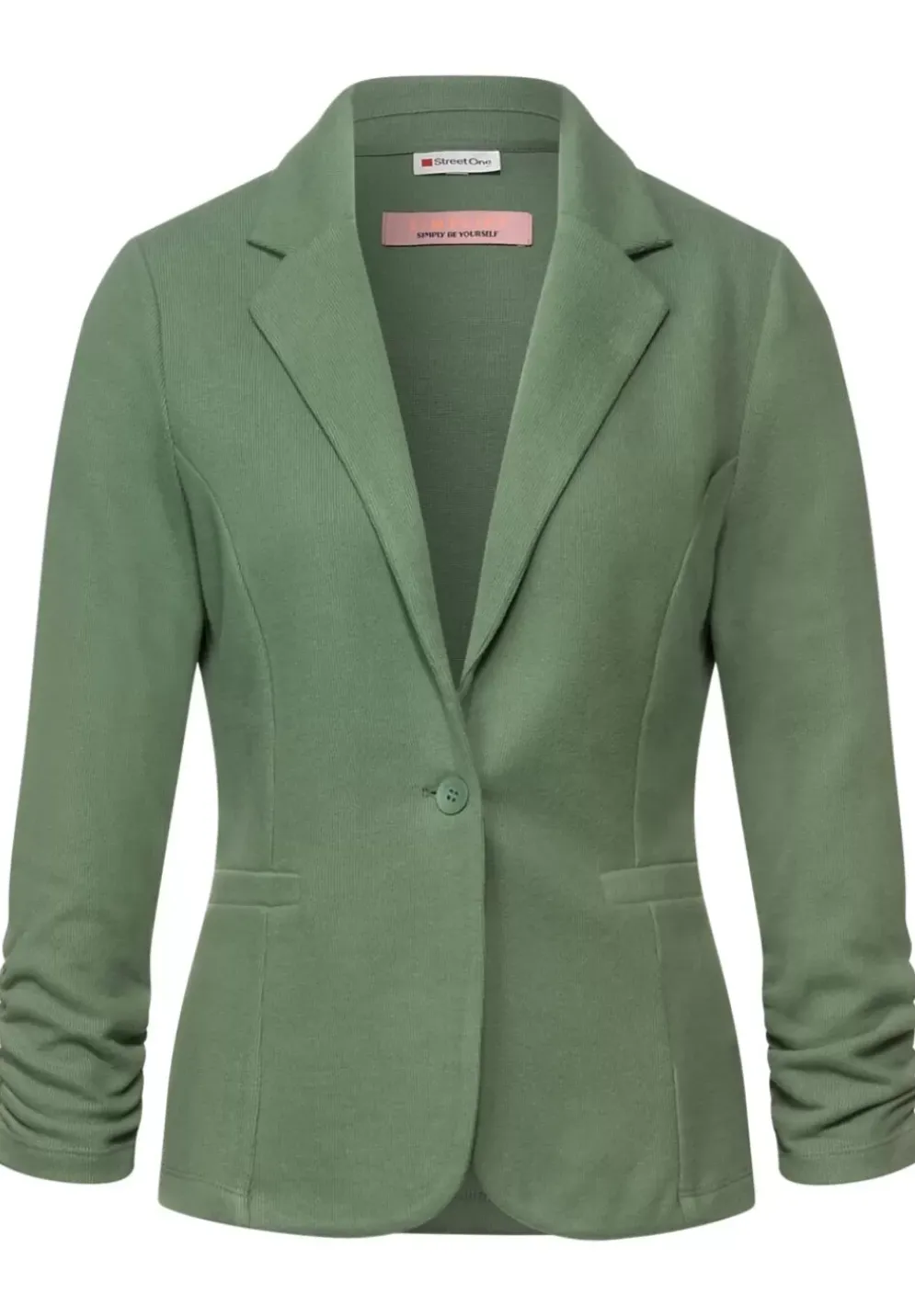 Basic Blazer In Unifarbe