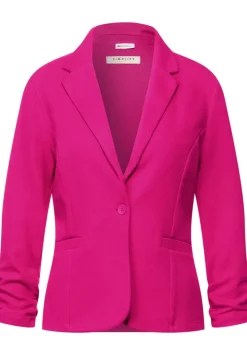 Basic Blazer In Unifarbe