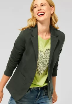 Basic Blazer In Unifarbe