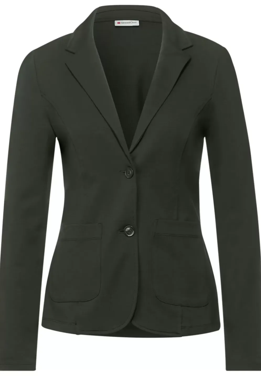 Basic Blazer In Unifarbe