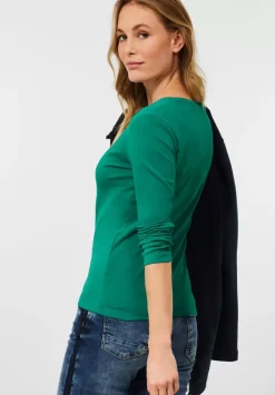 Basic Langarmshirt