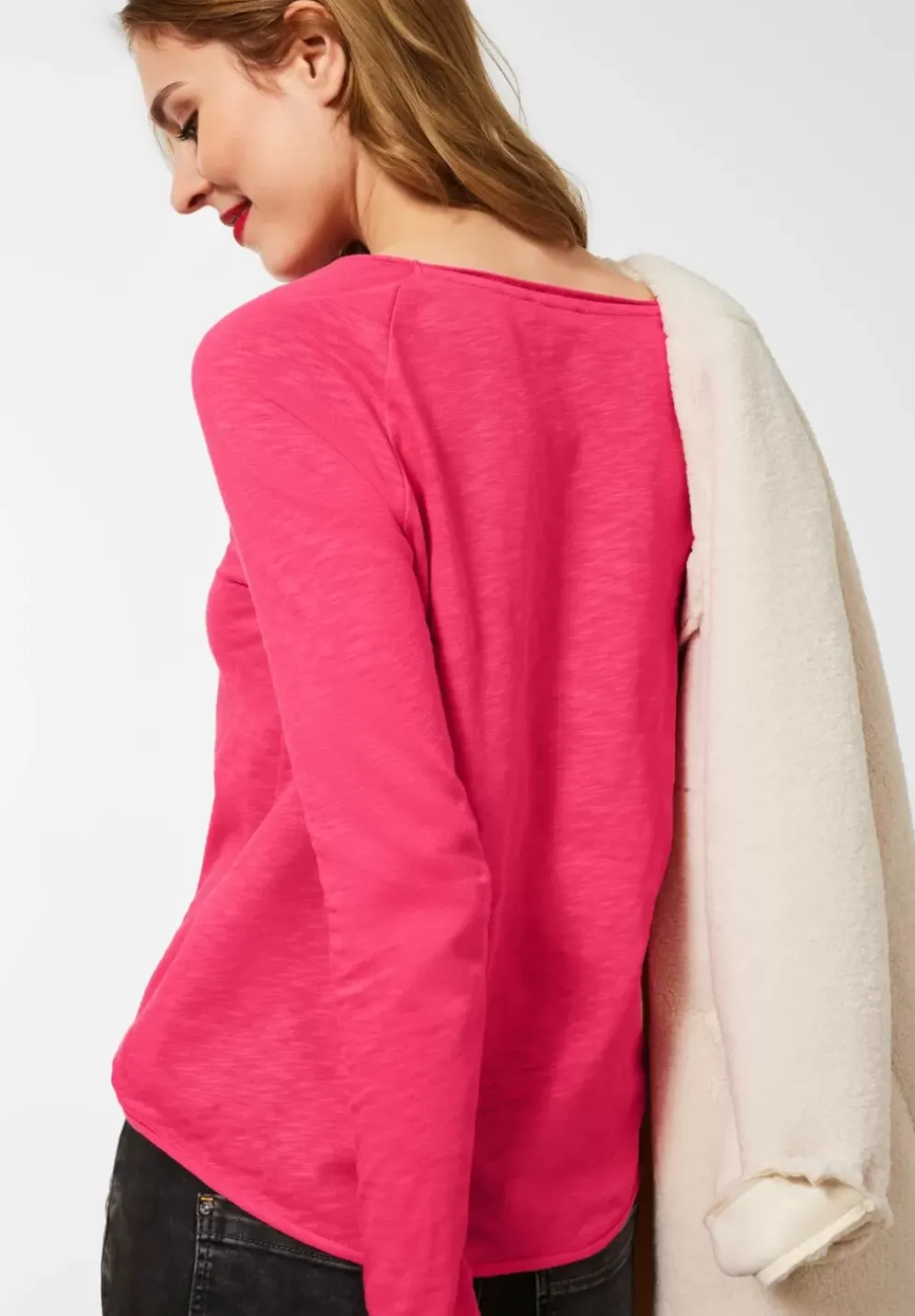 Basic Langarmshirt