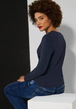 Basic Langarmshirt