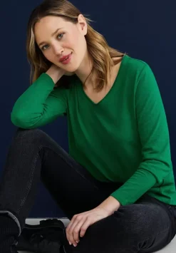 Basic Langarmshirt