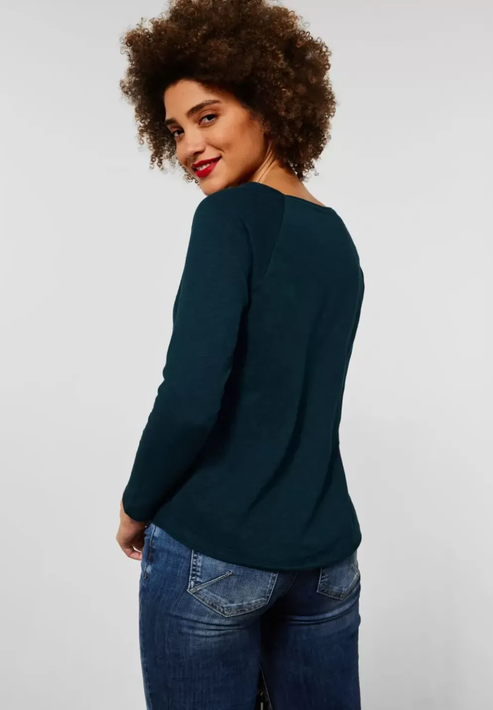 Basic Langarmshirt