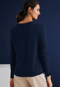 Basic Langarmshirt