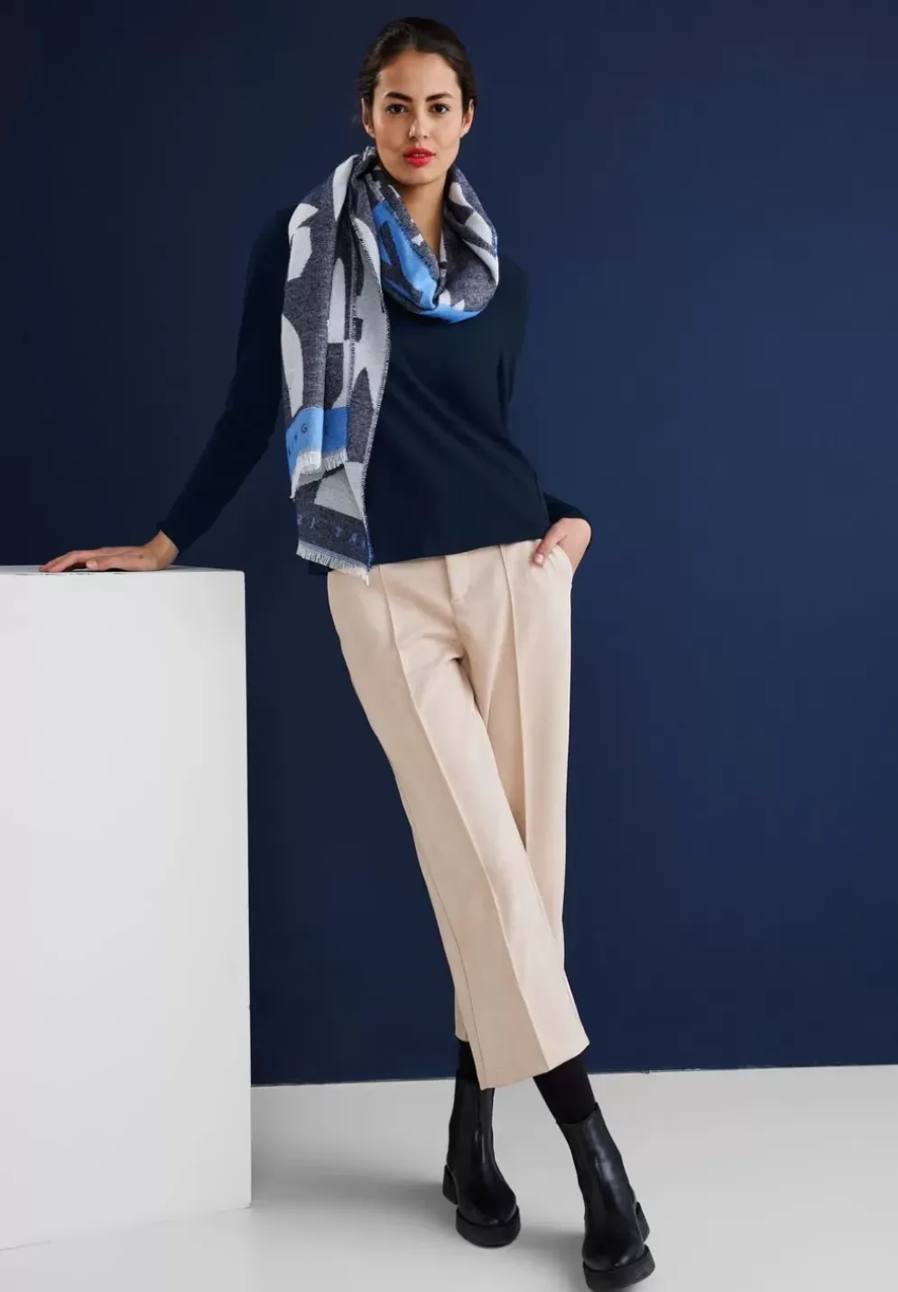 Basic Langarmshirt