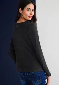 Basic Langarmshirt