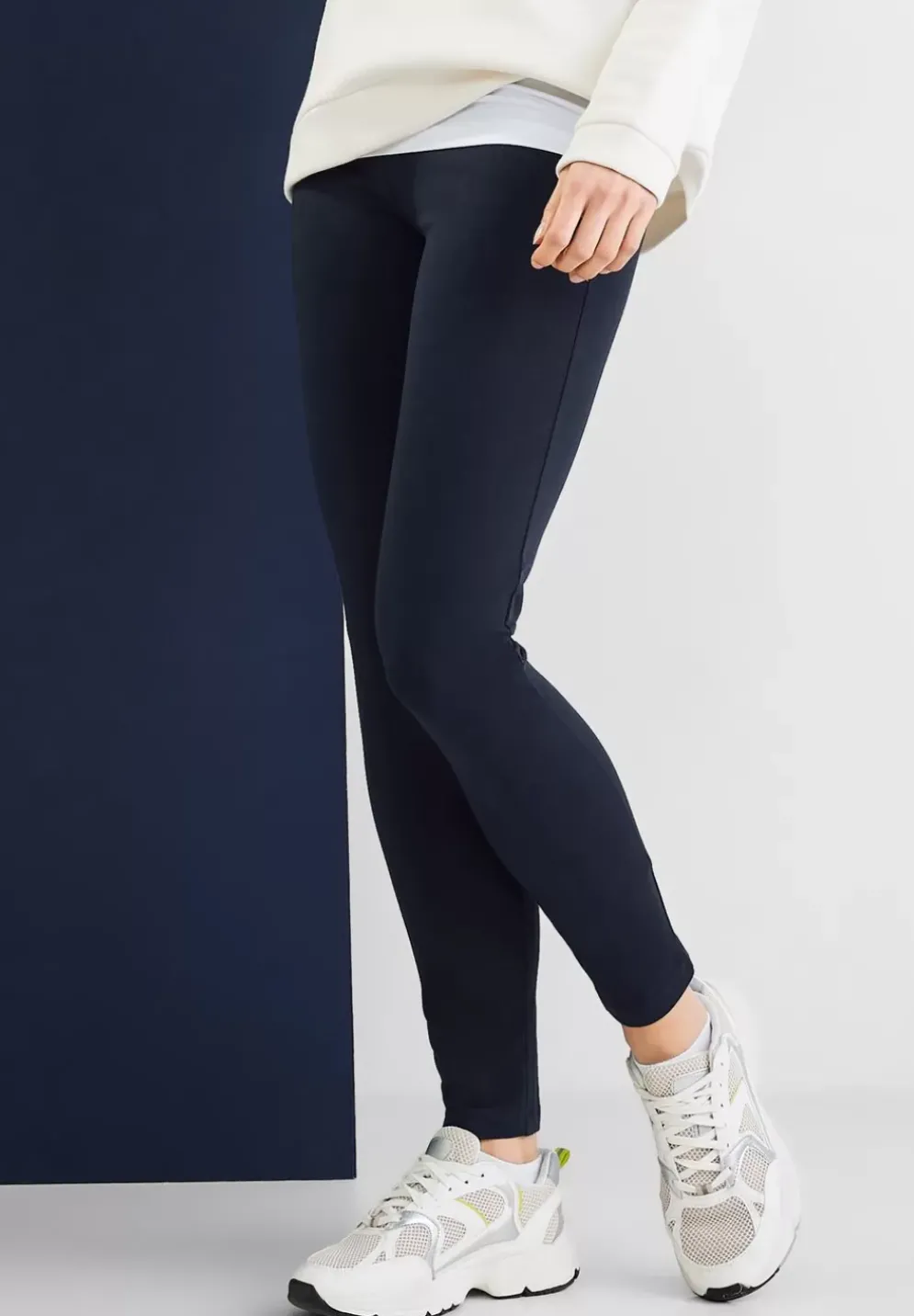 Basic Leggings In Unifarbe