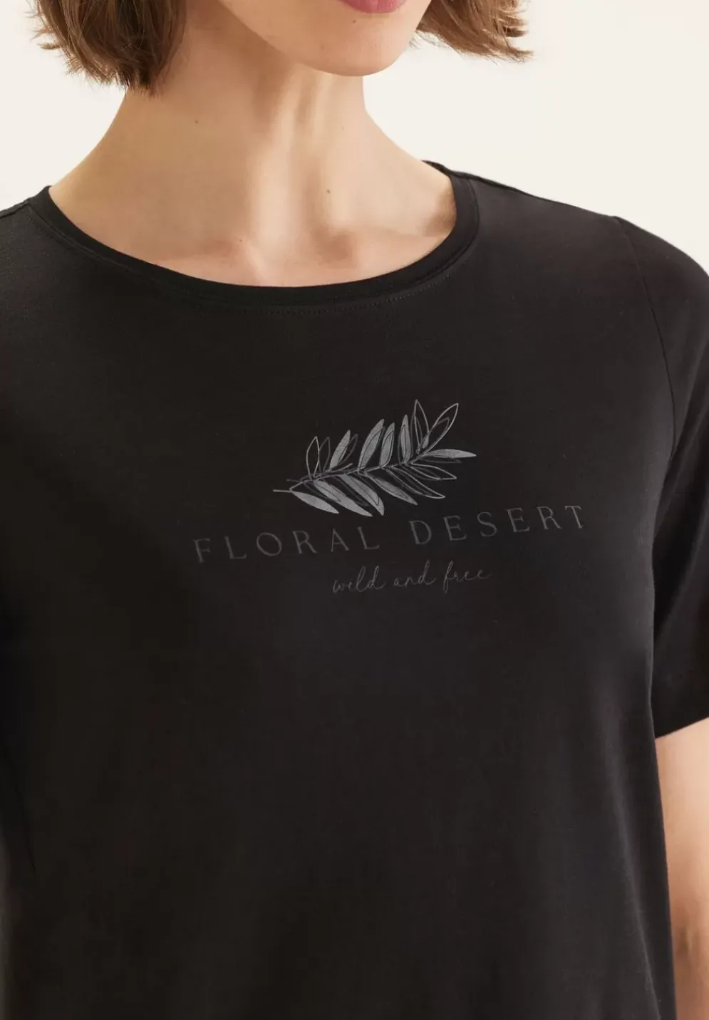 Basic Partprint T-Shirt