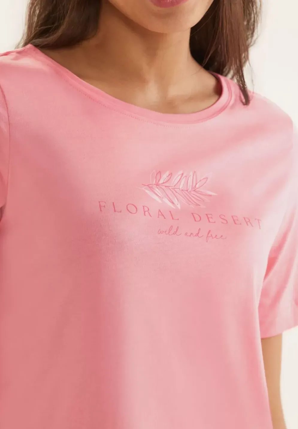 Basic Partprint T-Shirt
