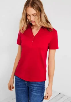 Basic Poloshirt In Unifarbe
