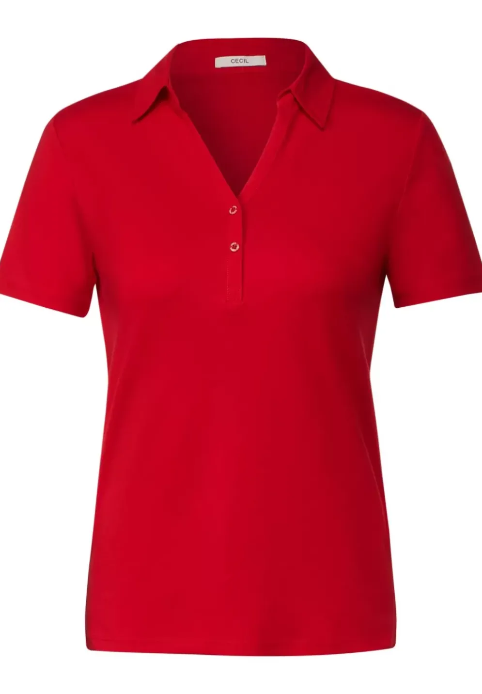 Basic Poloshirt In Unifarbe