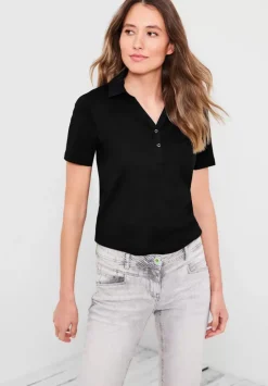 Basic Poloshirt In Unifarbe