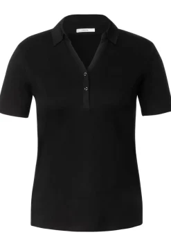 Basic Poloshirt In Unifarbe