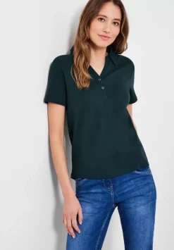 Basic Poloshirt In Unifarbe