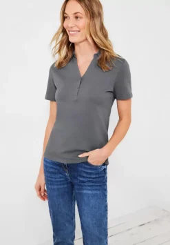 Basic Poloshirt In Unifarbe