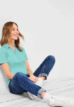 Basic Poloshirt In Unifarbe