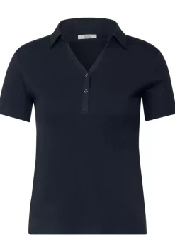 Basic Poloshirt In Unifarbe