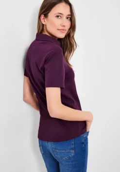 Basic Poloshirt In Unifarbe