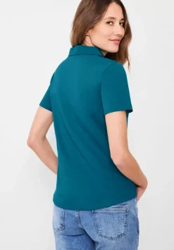 Basic Poloshirt In Unifarbe