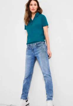 Basic Poloshirt In Unifarbe