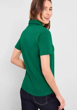 Basic Poloshirt In Unifarbe