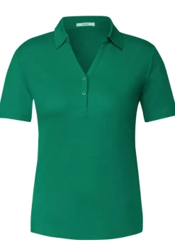 Basic Poloshirt In Unifarbe