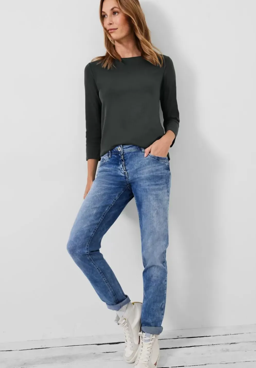 Basic Shirt In Unifarbe
