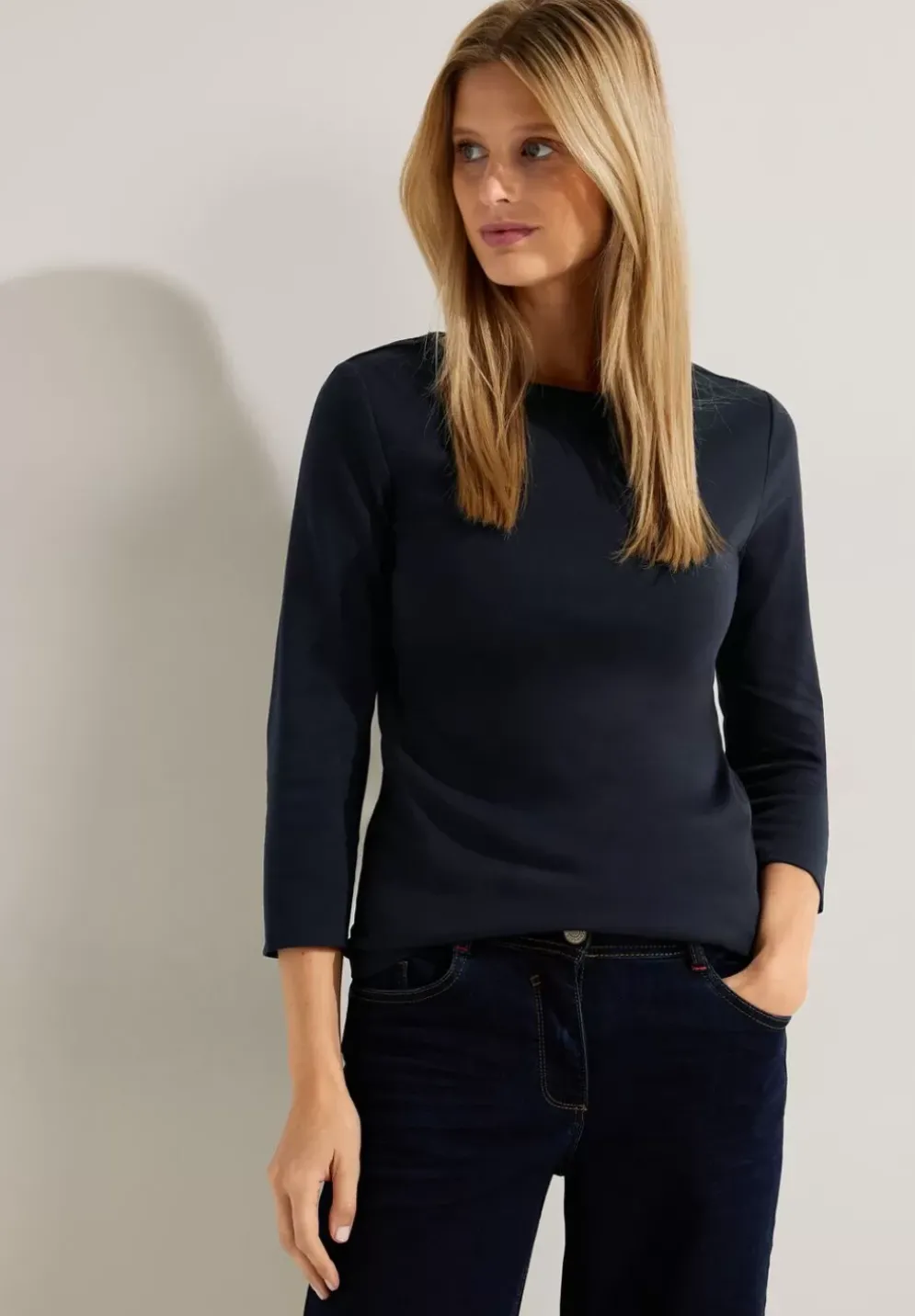 Basic Shirt In Unifarbe