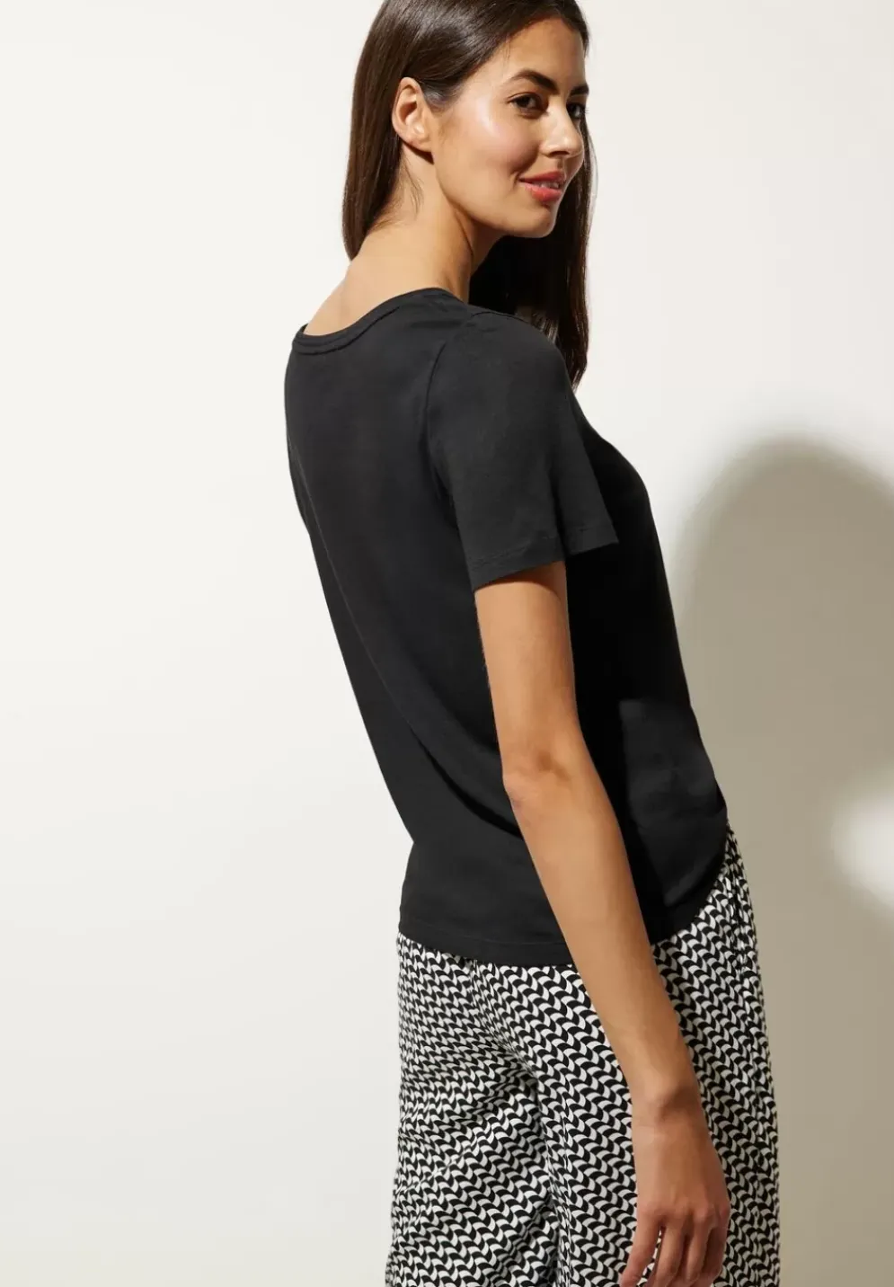 Basic Shirt In Unifarbe