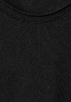 Basic Shirt Mit 3/4 Armel