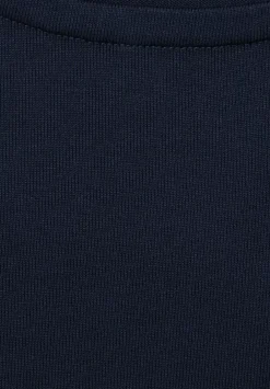 Basic Shirt Mit 3/4 Armel