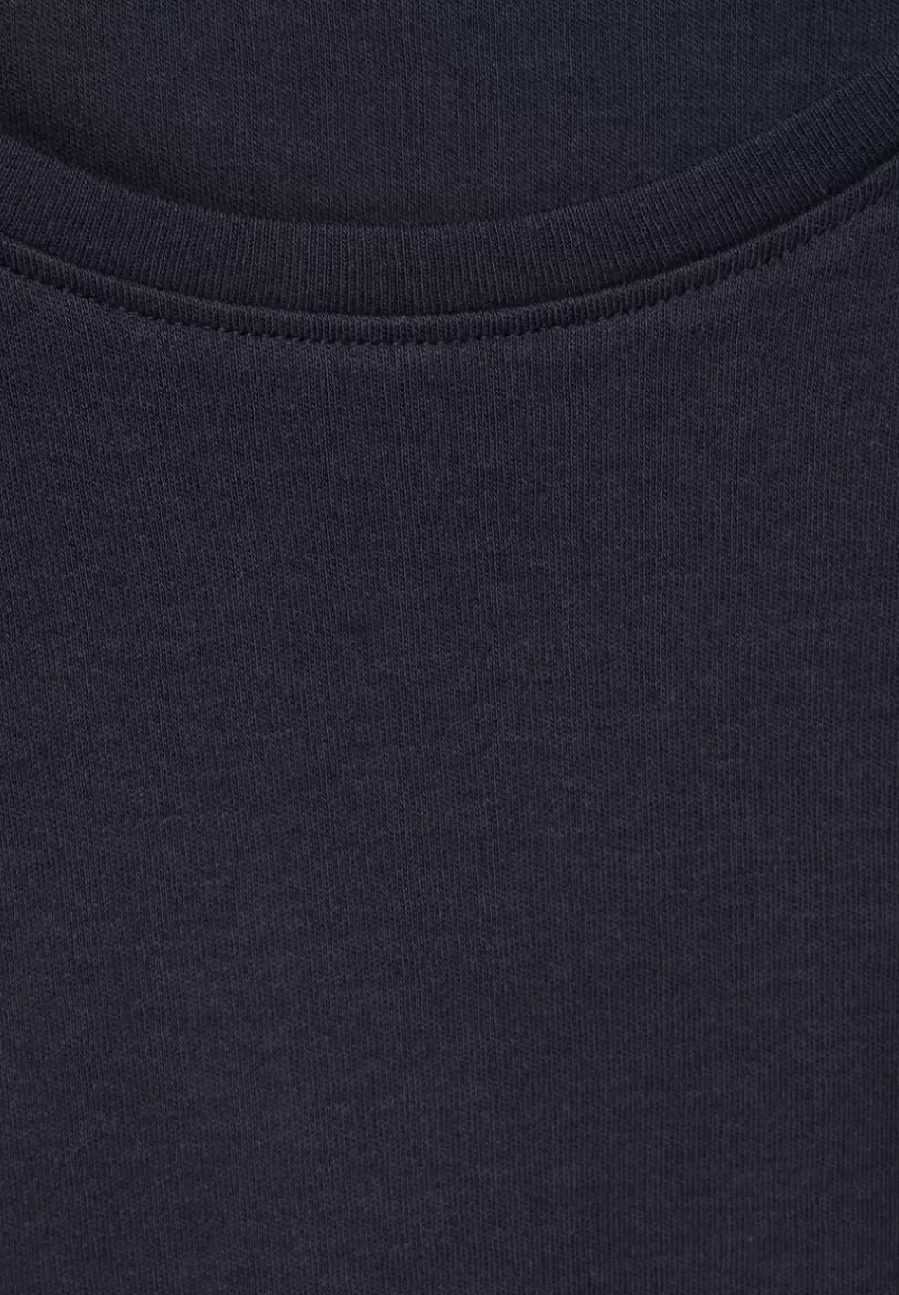 Basic Shirt Mit Rundhals